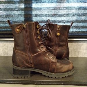 Harley-Davidson Keeler Motorcycle Boot, Women's Size 8 M, Brown